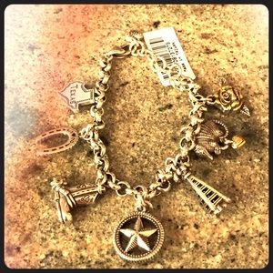 Brighton Texas State charm bracelet